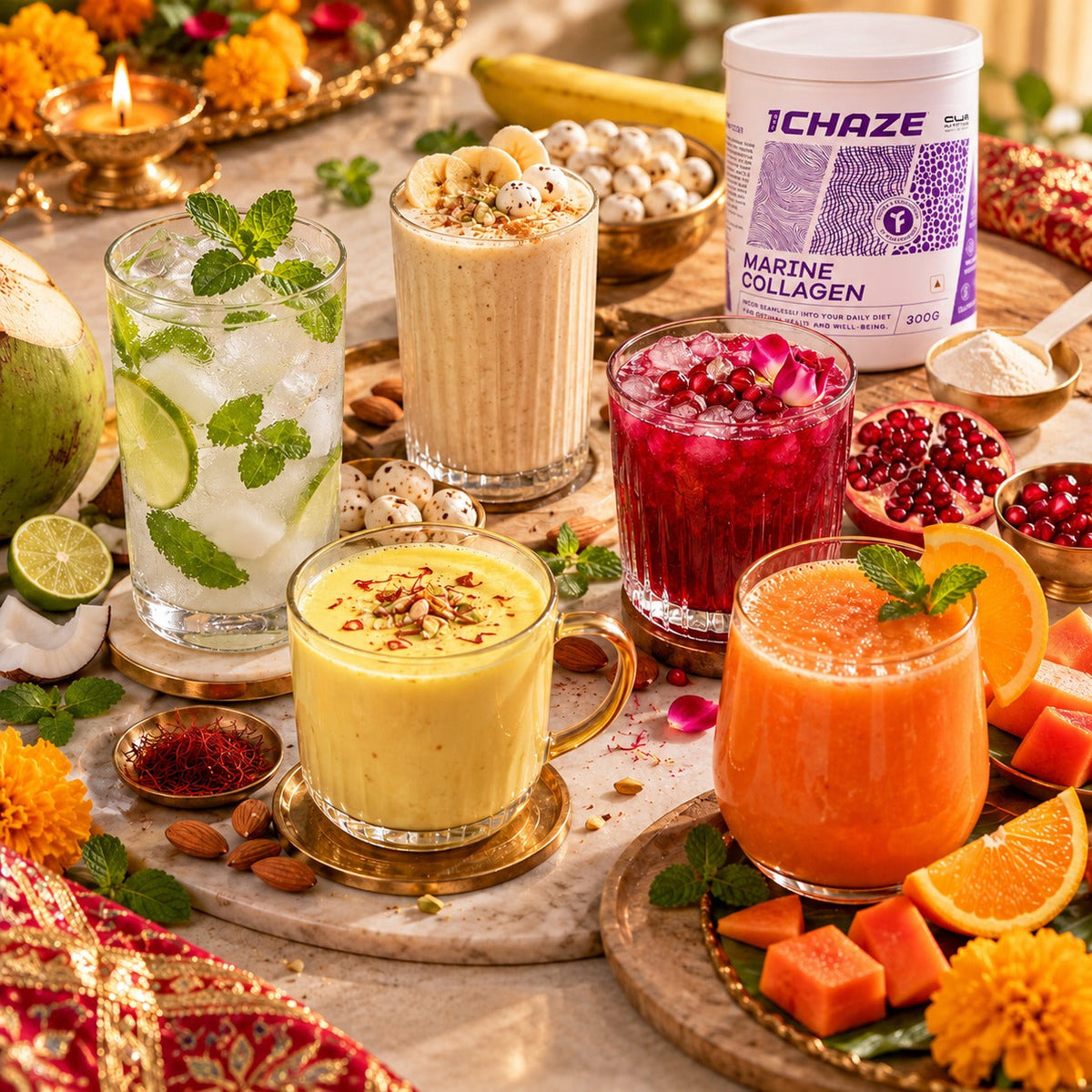 5 Easy Collagen Drink Recipes to Try This Navratri