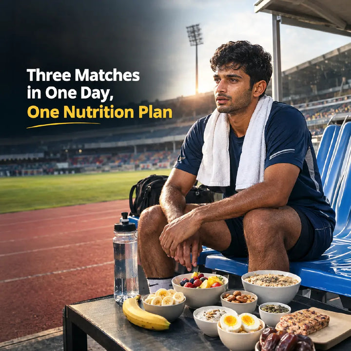 Three Matches in One Day, One Nutrition Plan
