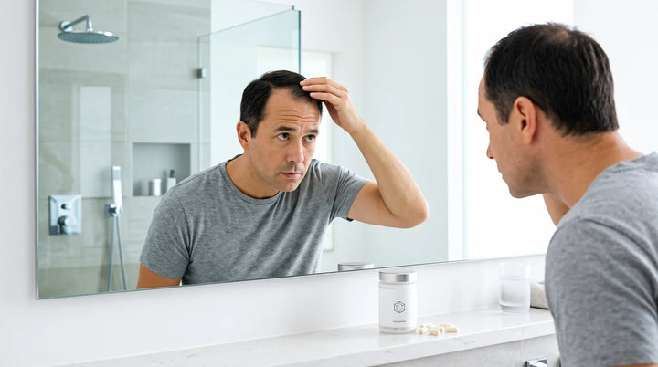 Stress Related Hair Loss in Men Can Collagen Support Hair Health?