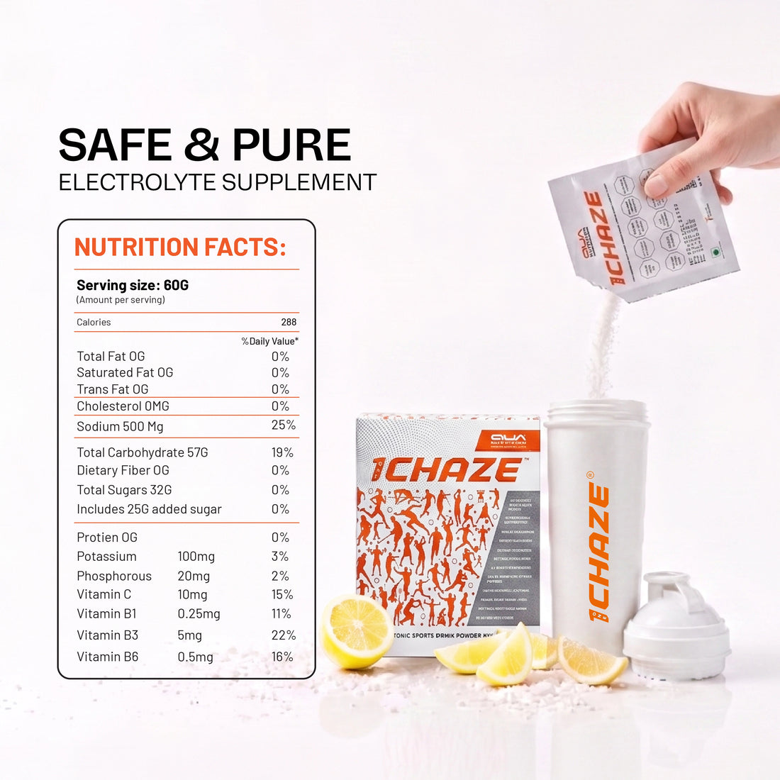 1CHAZE Isotonic Sports Drink traveller pack
