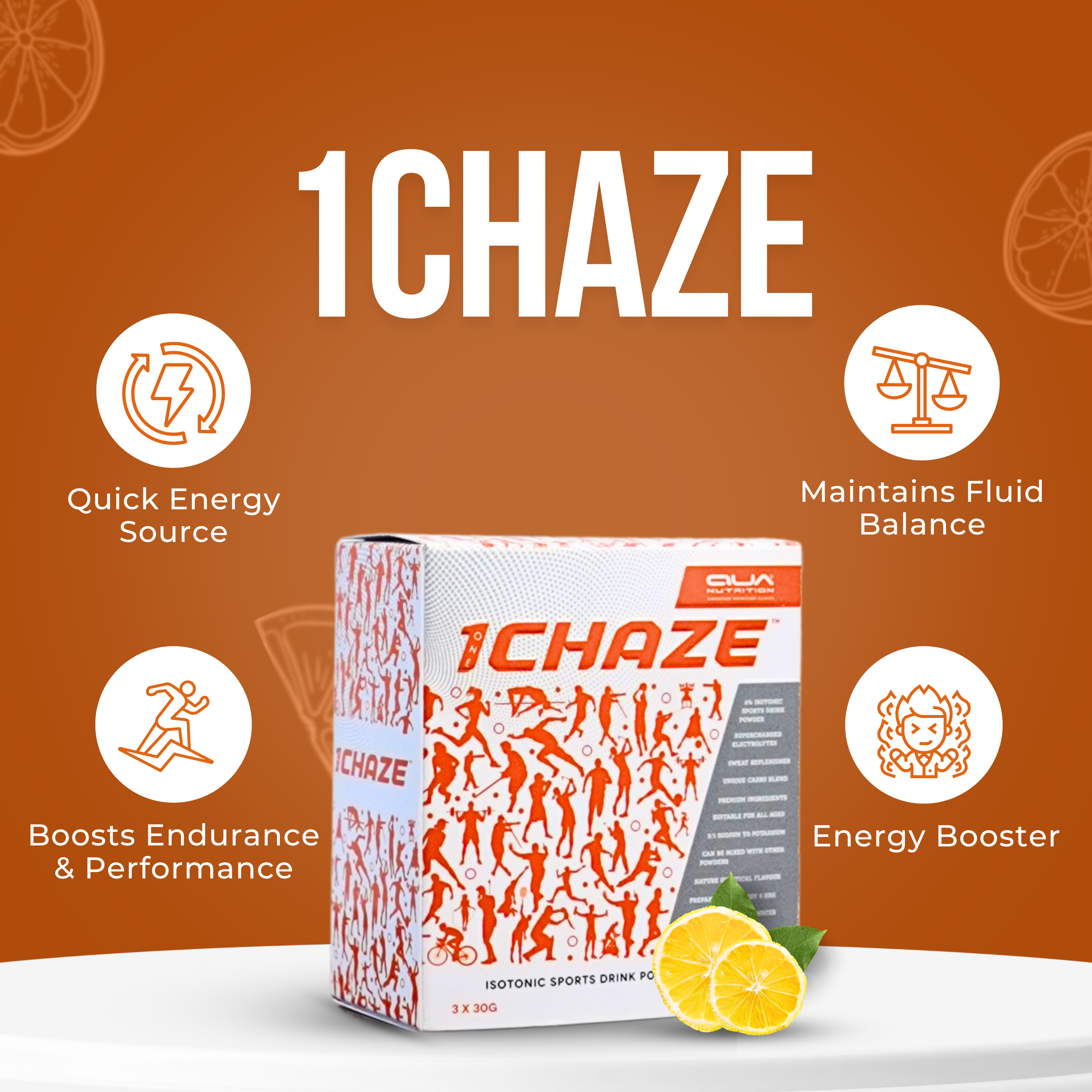 1CHAZE Isotonic Sports Drink traveller pack