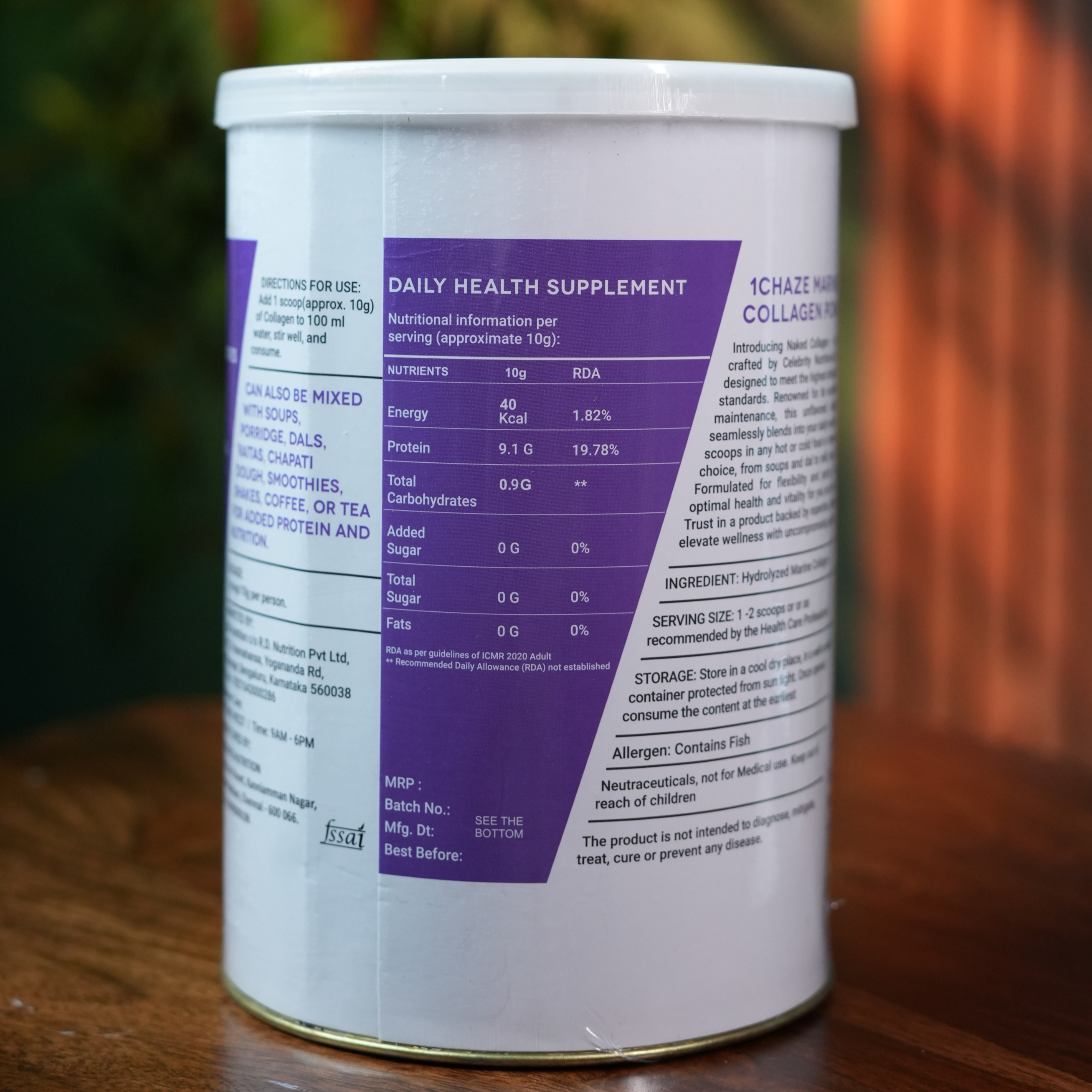 1Chaze Marine Collagen Powder